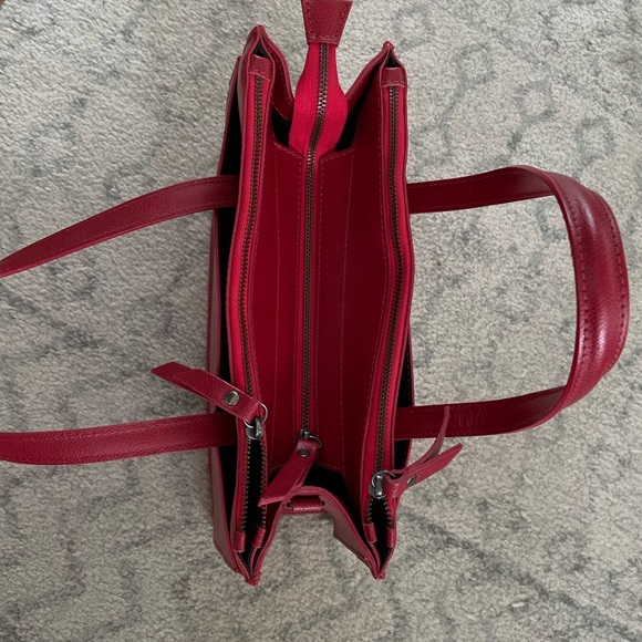 Fouetté Satchel Purse. Leather - Picture 15 of 16